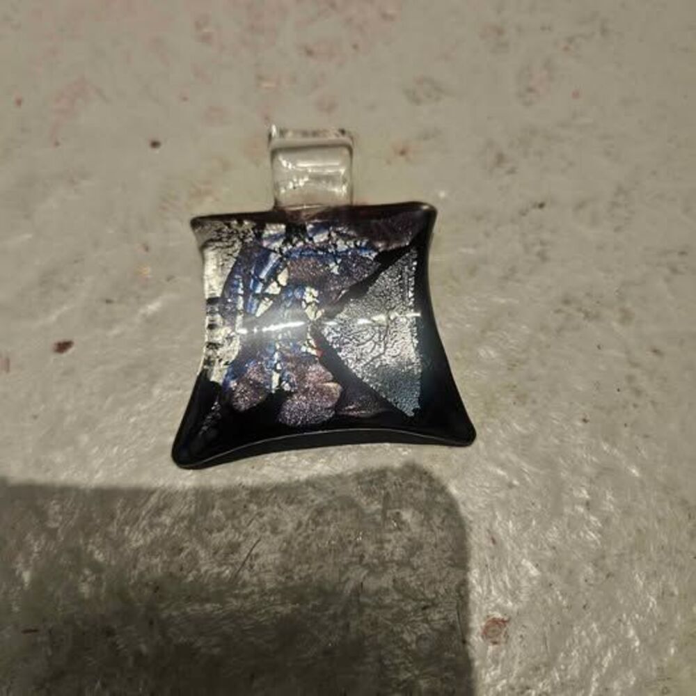 Murano Glass Dichroic Pendant